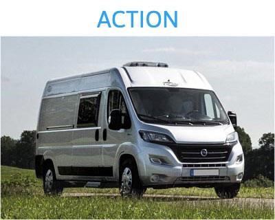 ACTION range of motorhomes