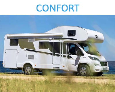 Range of Comfort motorhomes