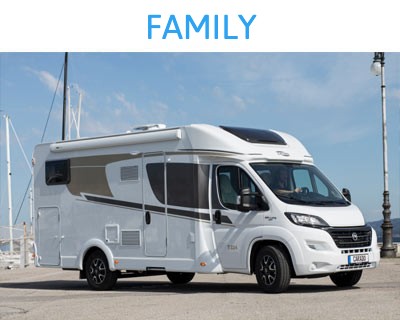 FAMILY range of motorhomes