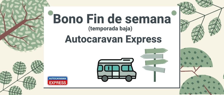 Voucher de motorhome expresso de fim de semana