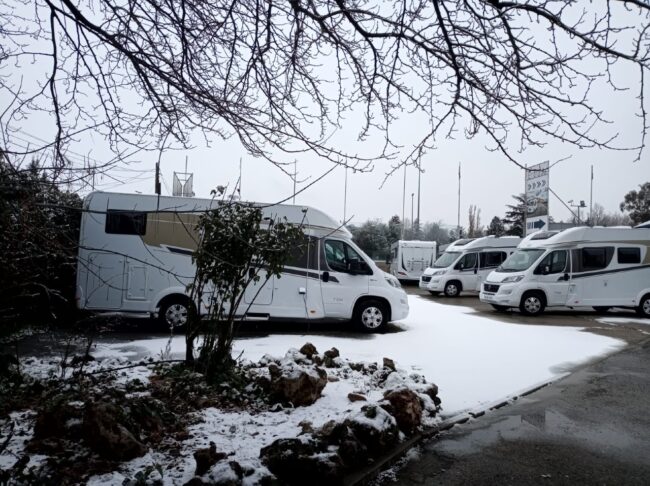Cuidados de la autocaravana con frío en invierno