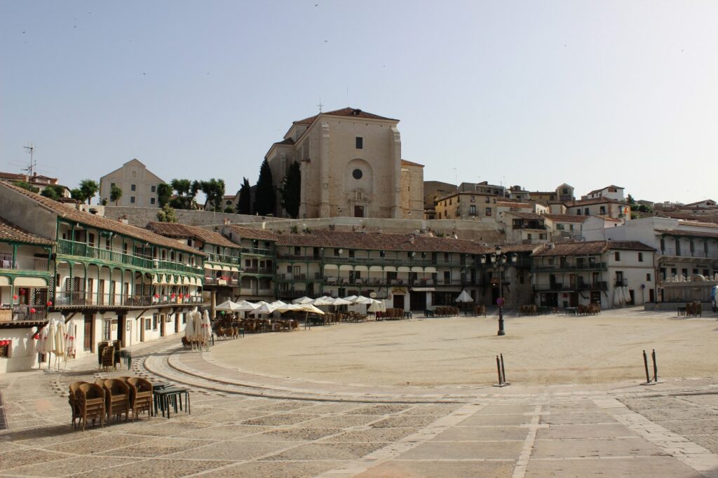 Camperbestemmingen Gemeenschap van Madrid Chinchon