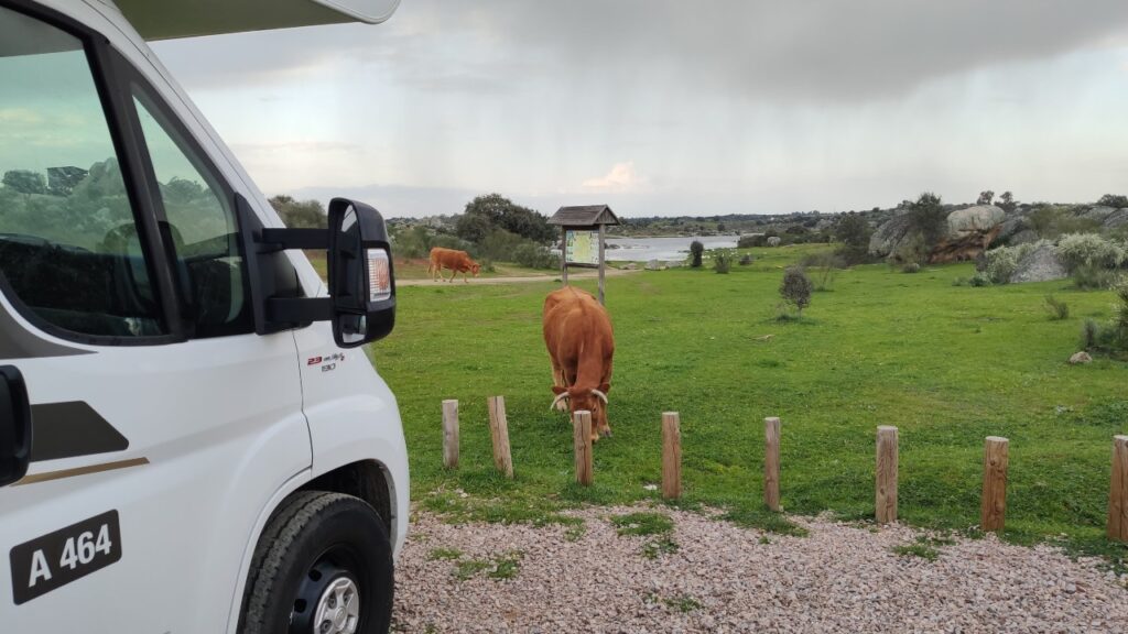 Extremadura in camper - Monumento naturale di Los Barruecos