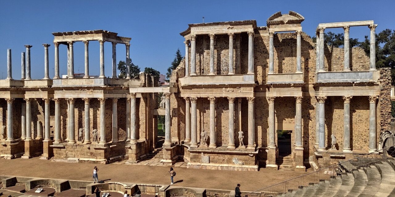 Merida Extremadura en autocaravana - Mérida
