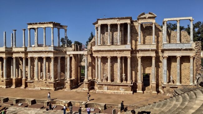 Merida Extremadura en autocaravana - Mérida