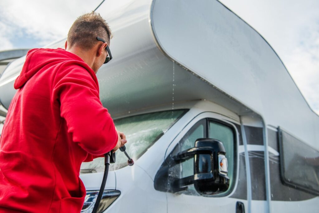 Prepare the motorhome for the holidays: cleaning