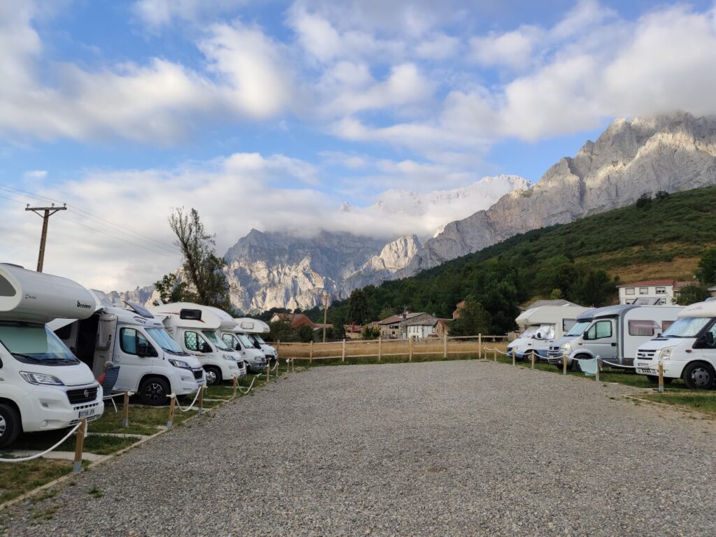 Área de autocaravanas de Posada de Valdeon