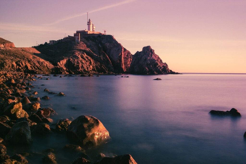 Cabo de Gata 灯塔 - 安达卢西亚