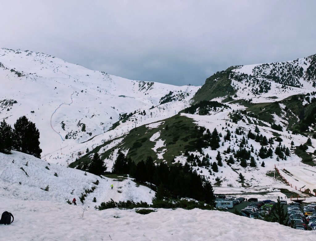 To the snow in a motorhome - Aragonese Pyrenees