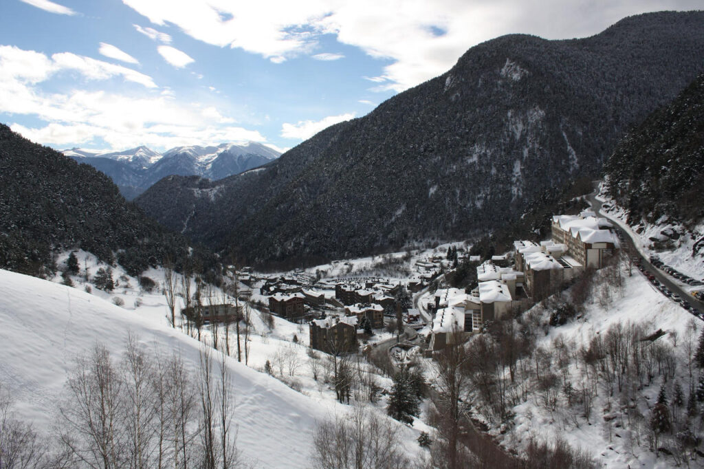 Para a neve em autocaravana - Andorra