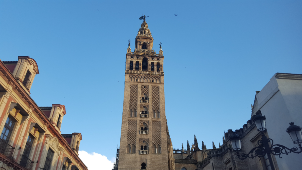 Sevilla in het voorjaar in een camper