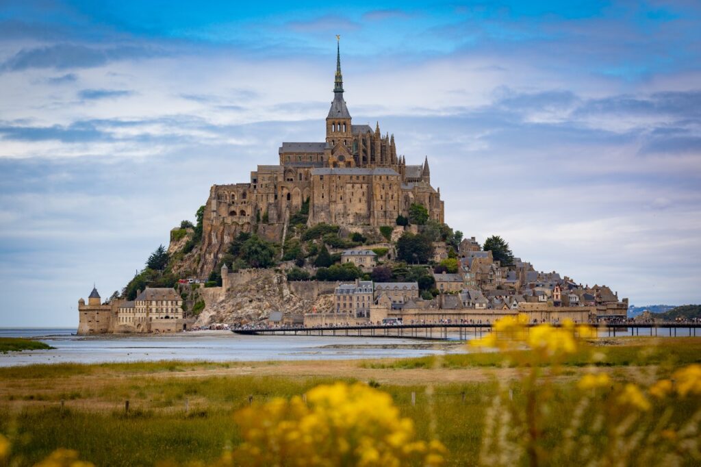 destinations to escape the heat: Mont Saint Michel