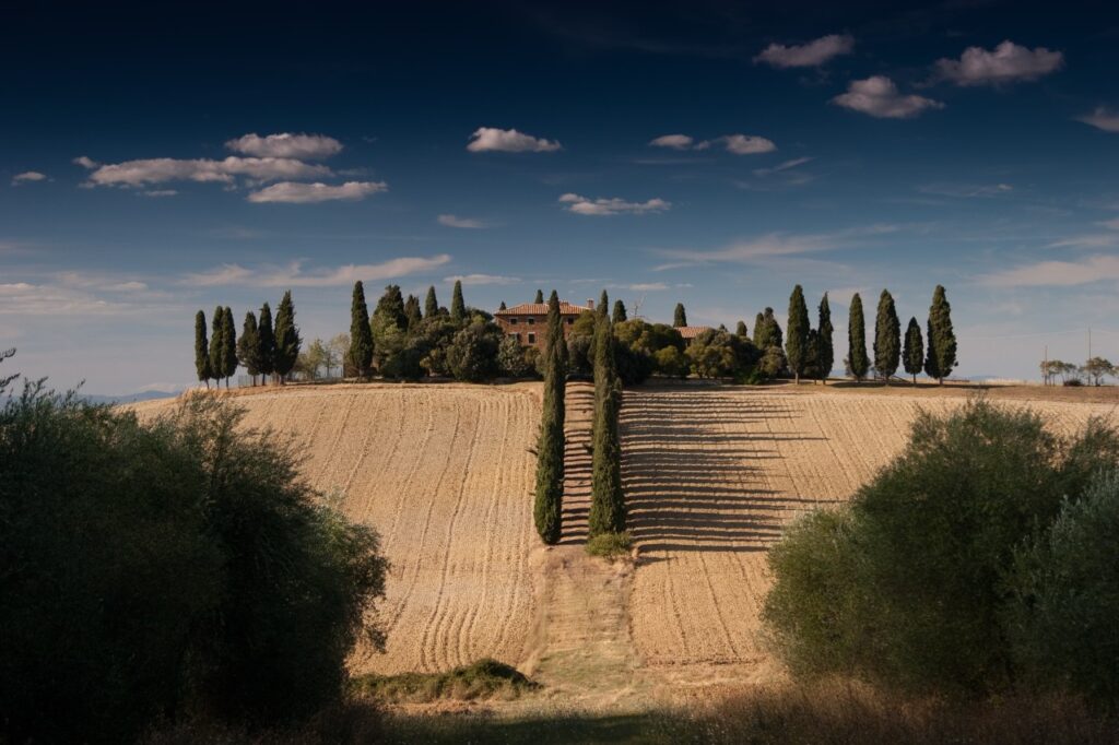 Toscana en aurocaravana en otoño