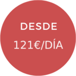 Desde 121 € día