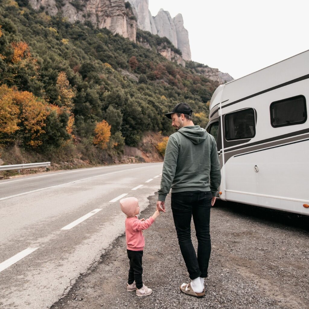 Camping-car avec enfants