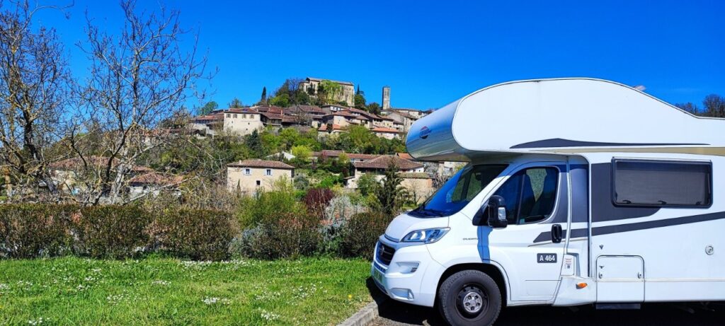 Rural tourism in a motorhome