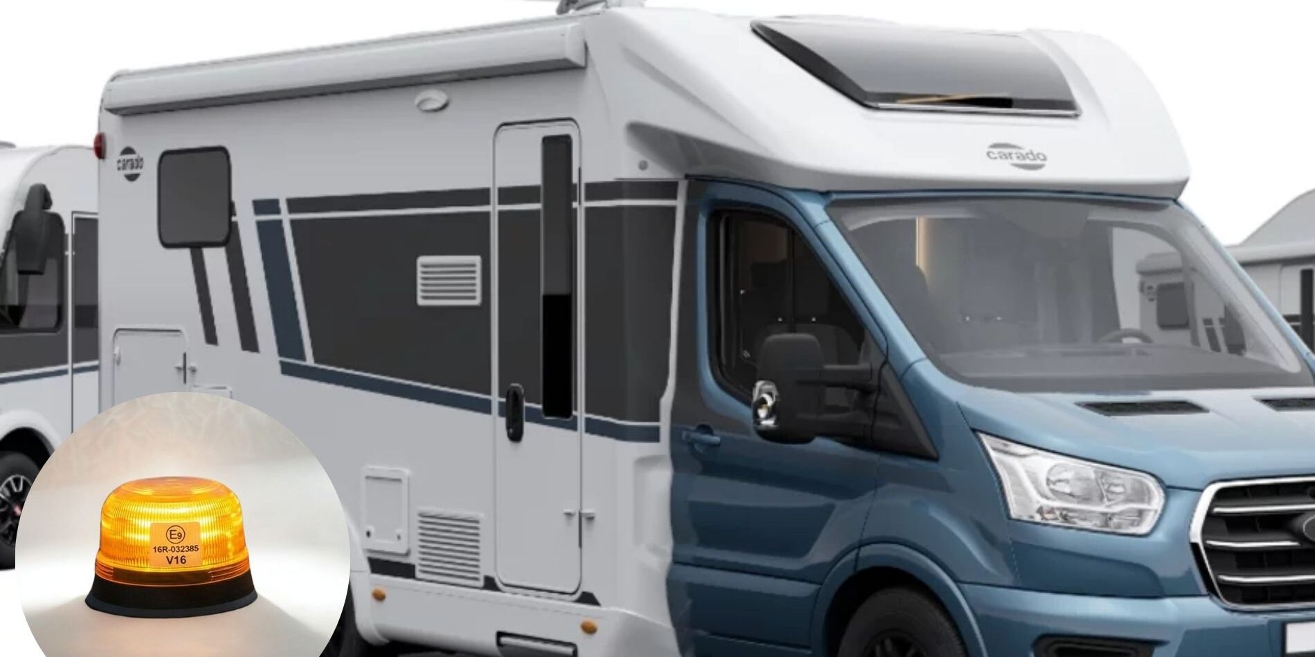La baliza V16 y las autocaravanas