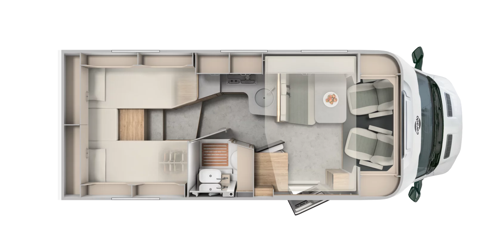 Autocaravan Express - Carado T-338 Pro+